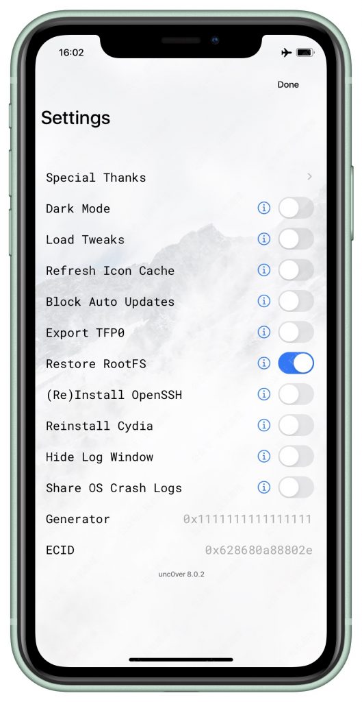 图片[4]-unc0ver Jailbreak 越狱教程-玩机趣推